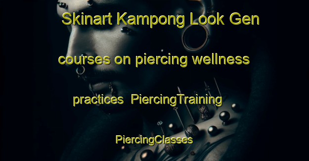 Skinart Kampong Look Gen courses on piercing wellness practices | #PiercingTraining #PiercingClasses #SkinartTraining-Malaysia