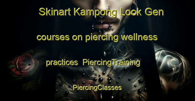 Skinart Kampong Look Gen courses on piercing wellness practices | #PiercingTraining #PiercingClasses #SkinartTraining-Malaysia