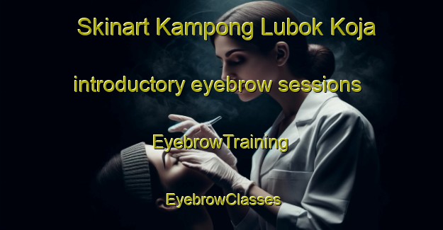 Skinart Kampong Lubok Koja introductory eyebrow sessions | EyebrowTraining | EyebrowClasses | SkinartTraining-Malaysia