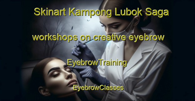 Skinart Kampong Lubok Saga workshops on creative eyebrow | EyebrowTraining | EyebrowClasses | SkinartTraining-Malaysia