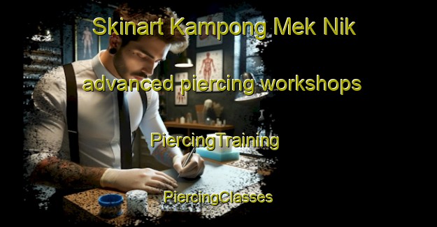 Skinart Kampong Mek Nik advanced piercing workshops | #PiercingTraining #PiercingClasses #SkinartTraining-Malaysia