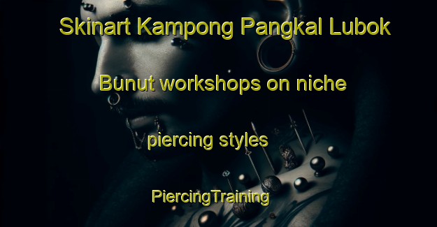 Skinart Kampong Pangkal Lubok Bunut workshops on niche piercing styles | PiercingTraining | PiercingClasses | SkinartTraining-Malaysia
