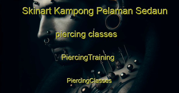 Skinart Kampong Pelaman Sedaun piercing classes | #PiercingTraining #PiercingClasses #SkinartTraining-Malaysia