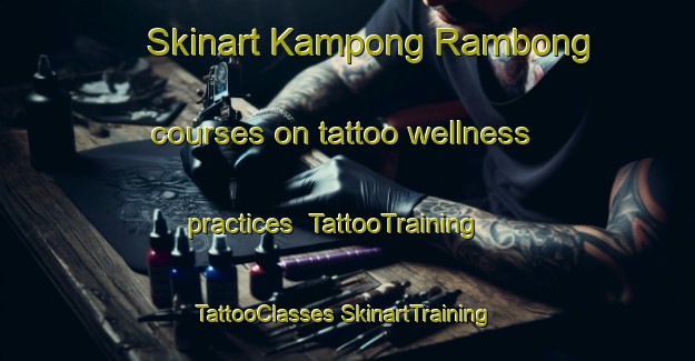 Skinart Kampong Rambong courses on tattoo wellness practices | #TattooTraining #TattooClasses #SkinartTraining-Malaysia