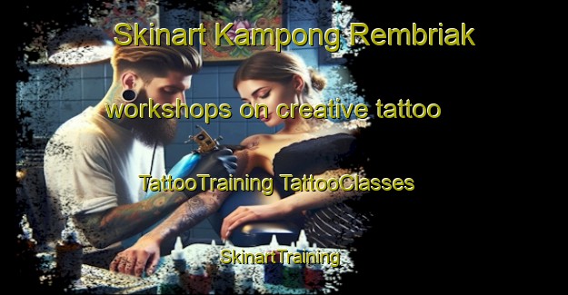 Skinart Kampong Rembriak workshops on creative tattoo | #TattooTraining #TattooClasses #SkinartTraining-Malaysia