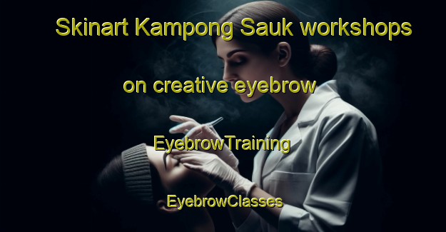 Skinart Kampong Sauk workshops on creative eyebrow | EyebrowTraining | EyebrowClasses | SkinartTraining-Malaysia