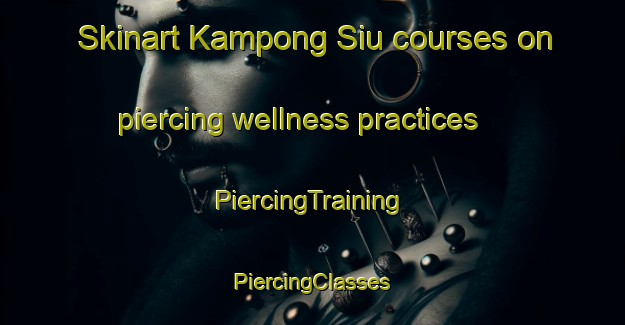 Skinart Kampong Siu courses on piercing wellness practices | #PiercingTraining #PiercingClasses #SkinartTraining-Malaysia