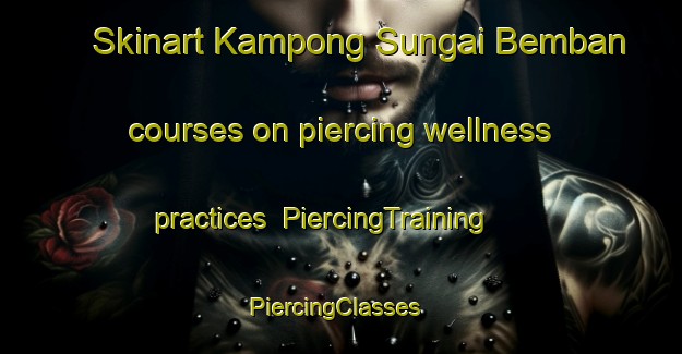 Skinart Kampong Sungai Bemban courses on piercing wellness practices | PiercingTraining | PiercingClasses | SkinartTraining-Malaysia