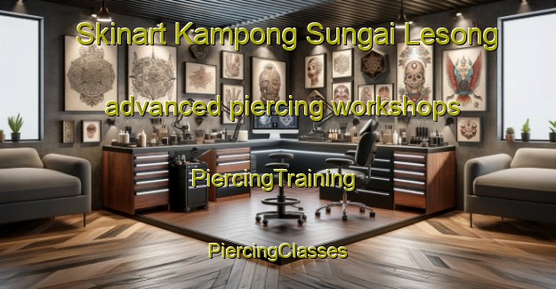 Skinart Kampong Sungai Lesong advanced piercing workshops | #PiercingTraining #PiercingClasses #SkinartTraining-Malaysia