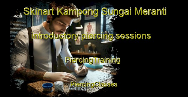 Skinart Kampong Sungai Meranti introductory piercing sessions | #PiercingTraining #PiercingClasses #SkinartTraining-Malaysia