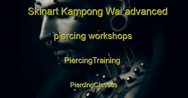 Skinart Kampong Wai advanced piercing workshops | #PiercingTraining #PiercingClasses #SkinartTraining-Malaysia