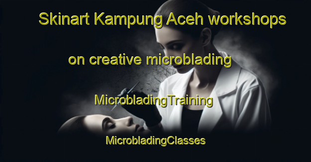 Skinart Kampung Aceh workshops on creative microblading | #MicrobladingTraining #MicrobladingClasses #SkinartTraining-Malaysia