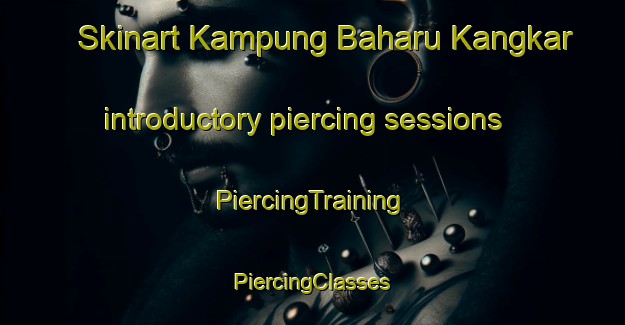 Skinart Kampung Baharu Kangkar introductory piercing sessions | #PiercingTraining #PiercingClasses #SkinartTraining-Malaysia