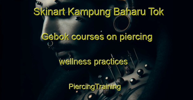 Skinart Kampung Baharu Tok Gebok courses on piercing wellness practices | #PiercingTraining #PiercingClasses #SkinartTraining-Malaysia