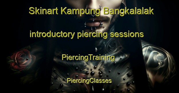 Skinart Kampung Bangkalalak introductory piercing sessions | #PiercingTraining #PiercingClasses #SkinartTraining-Malaysia