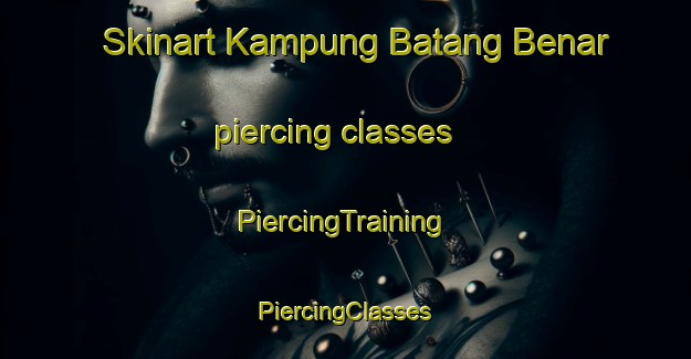 Skinart Kampung Batang Benar piercing classes | #PiercingTraining #PiercingClasses #SkinartTraining-Malaysia