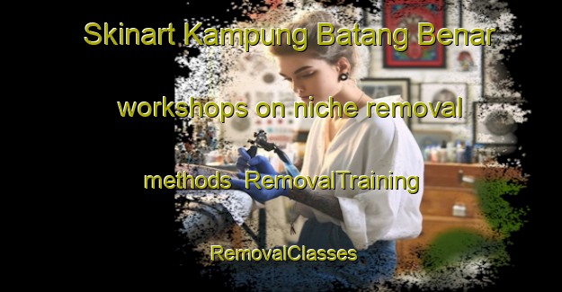 Skinart Kampung Batang Benar workshops on niche removal methods | RemovalTraining | RemovalClasses | SkinartTraining-Malaysia