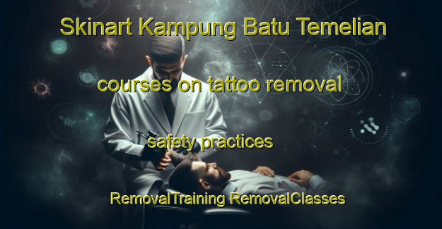 Skinart Kampung Batu Temelian courses on tattoo removal safety practices | #RemovalTraining #RemovalClasses #SkinartTraining-Malaysia