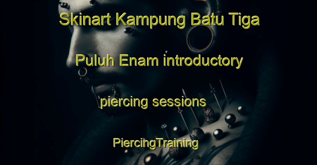 Skinart Kampung Batu Tiga Puluh Enam introductory piercing sessions | #PiercingTraining #PiercingClasses #SkinartTraining-Malaysia