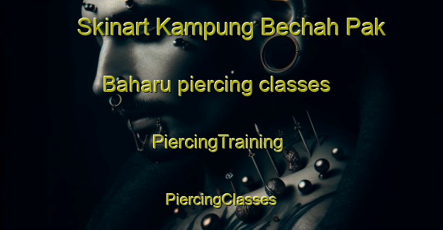 Skinart Kampung Bechah Pak Baharu piercing classes | #PiercingTraining #PiercingClasses #SkinartTraining-Malaysia