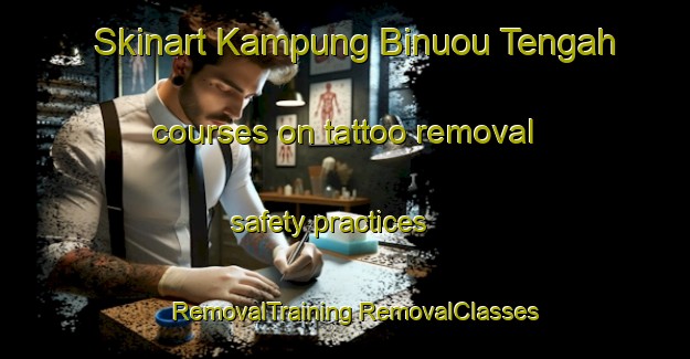 Skinart Kampung Binuou Tengah courses on tattoo removal safety practices | #RemovalTraining #RemovalClasses #SkinartTraining-Malaysia