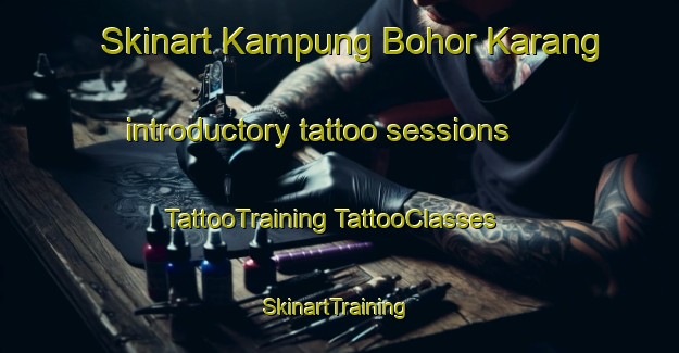 Skinart Kampung Bohor Karang introductory tattoo sessions | #TattooTraining #TattooClasses #SkinartTraining-Malaysia