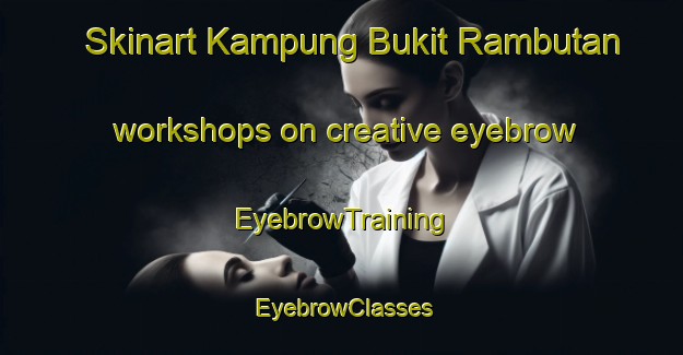 Skinart Kampung Bukit Rambutan workshops on creative eyebrow | EyebrowTraining | EyebrowClasses | SkinartTraining-Malaysia