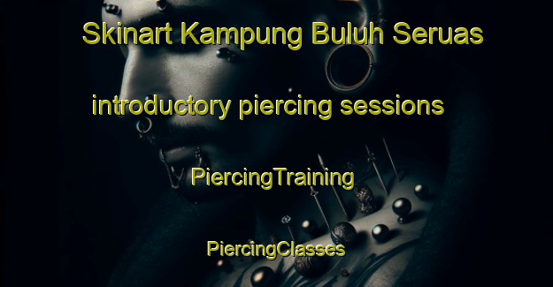 Skinart Kampung Buluh Seruas introductory piercing sessions | #PiercingTraining #PiercingClasses #SkinartTraining-Malaysia