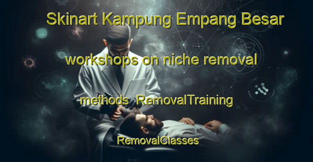 Skinart Kampung Empang Besar workshops on niche removal methods | RemovalTraining | RemovalClasses | SkinartTraining-Malaysia