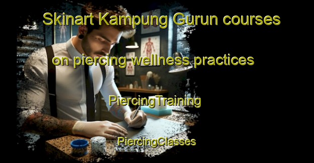 Skinart Kampung Gurun courses on piercing wellness practices | #PiercingTraining #PiercingClasses #SkinartTraining-Malaysia