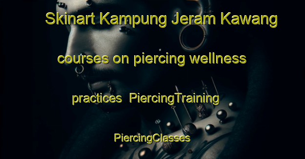 Skinart Kampung Jeram Kawang courses on piercing wellness practices | #PiercingTraining #PiercingClasses #SkinartTraining-Malaysia