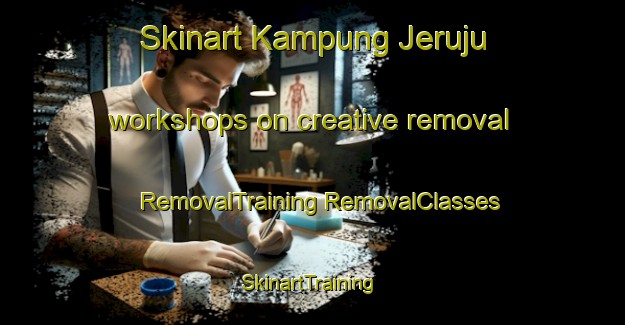 Skinart Kampung Jeruju workshops on creative removal | #RemovalTraining #RemovalClasses #SkinartTraining-Malaysia