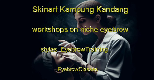 Skinart Kampung Kandang workshops on niche eyebrow styles | EyebrowTraining | EyebrowClasses | SkinartTraining-Malaysia