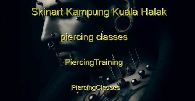 Skinart Kampung Kuala Halak piercing classes | PiercingTraining | PiercingClasses | SkinartTraining-Malaysia