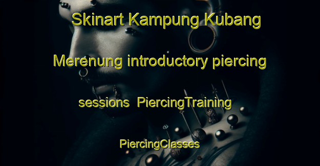 Skinart Kampung Kubang Merenung introductory piercing sessions | #PiercingTraining #PiercingClasses #SkinartTraining-Malaysia