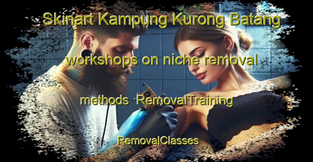 Skinart Kampung Kurong Batang workshops on niche removal methods | RemovalTraining | RemovalClasses | SkinartTraining-Malaysia