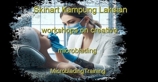 Skinart Kampung Laksian workshops on creative microblading | #MicrobladingTraining #MicrobladingClasses #SkinartTraining-Malaysia