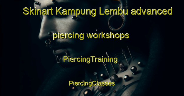 Skinart Kampung Lembu advanced piercing workshops | #PiercingTraining #PiercingClasses #SkinartTraining-Malaysia