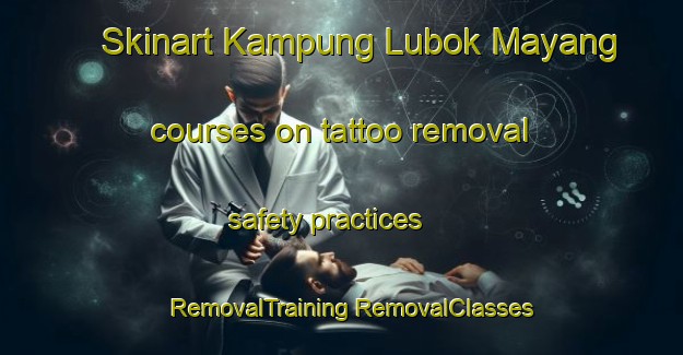 Skinart Kampung Lubok Mayang courses on tattoo removal safety practices | #RemovalTraining #RemovalClasses #SkinartTraining-Malaysia