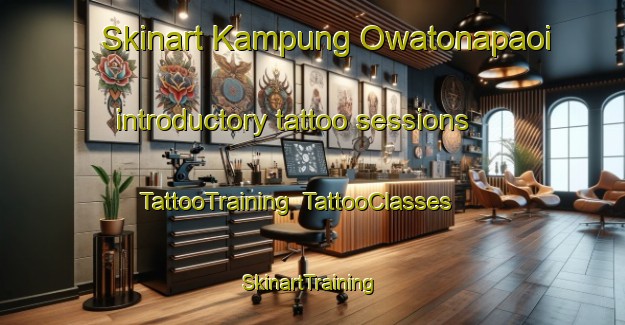 Skinart Kampung Owatonapaoi introductory tattoo sessions | TattooTraining | TattooClasses | SkinartTraining-Malaysia