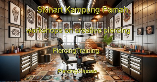 Skinart Kampung Pamah workshops on creative piercing | PiercingTraining | PiercingClasses | SkinartTraining-Malaysia