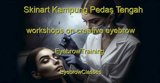 Skinart Kampung Pedas Tengah workshops on creative eyebrow | EyebrowTraining | EyebrowClasses | SkinartTraining-Malaysia