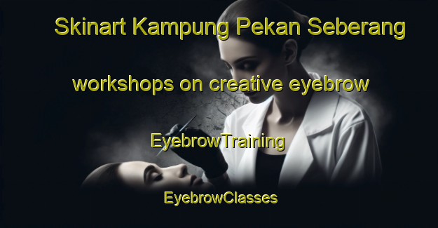 Skinart Kampung Pekan Seberang workshops on creative eyebrow | EyebrowTraining | EyebrowClasses | SkinartTraining-Malaysia