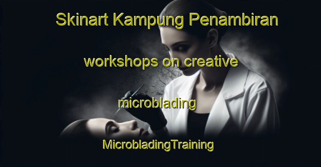 Skinart Kampung Penambiran workshops on creative microblading | #MicrobladingTraining #MicrobladingClasses #SkinartTraining-Malaysia