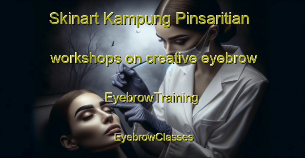 Skinart Kampung Pinsaritian workshops on creative eyebrow | EyebrowTraining | EyebrowClasses | SkinartTraining-Malaysia