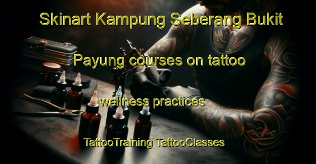 Skinart Kampung Seberang Bukit Payung courses on tattoo wellness practices | #TattooTraining #TattooClasses #SkinartTraining-Malaysia