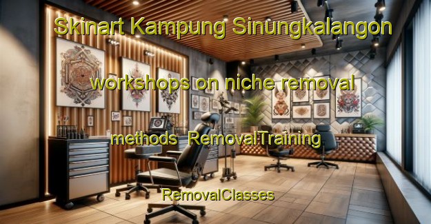 Skinart Kampung Sinungkalangon workshops on niche removal methods | RemovalTraining | RemovalClasses | SkinartTraining-Malaysia