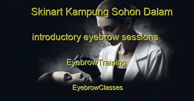 Skinart Kampung Sohon Dalam introductory eyebrow sessions | EyebrowTraining | EyebrowClasses | SkinartTraining-Malaysia