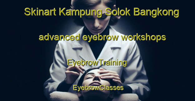 Skinart Kampung Solok Bangkong advanced eyebrow workshops | EyebrowTraining | EyebrowClasses | SkinartTraining-Malaysia