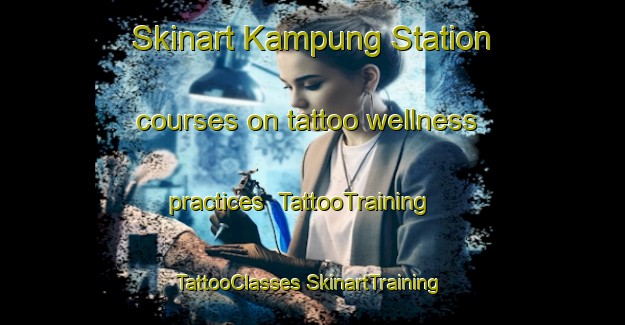 Skinart Kampung Station courses on tattoo wellness practices | #TattooTraining #TattooClasses #SkinartTraining-Malaysia